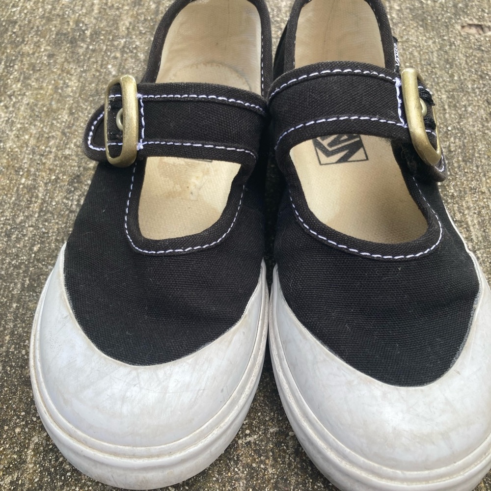 Toddler girl Mary Jane Vans GUC
